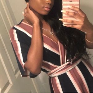 Express Romper ( Pink, Navy Blue , White) - 2019 Summer Collection